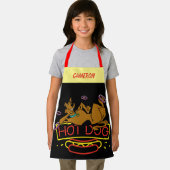 Tablier Symbole néo-chien de Scooby Doo Hot Dog (Insitu)
