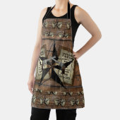 Tablier SYMBOLE Recherché Russe Texas Star Western Double  (Insitu)