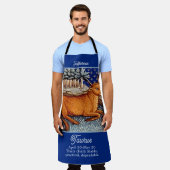 Tablier Symbole Taurus Zodiac Bull fête d'anniversaire (Porté)