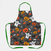 Tablier Symboles d'Halloween motif (Recto)