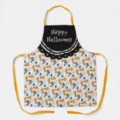 Tablier Sympa Halloween Doodles Illustration (Recto)