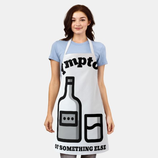 Tablier Symptôme de quelque chose d'aigles (Porté)