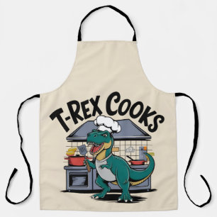 Tablier T-Rex Cooks