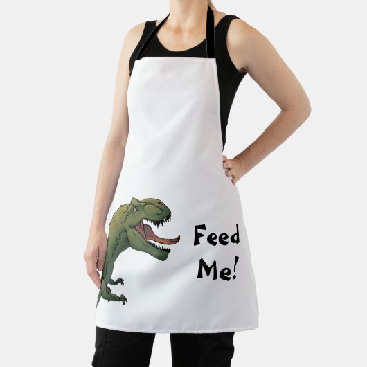 Tablier T-Rex Me Nourrit ! Dinosaure Tyrannosaurus (Insitu)