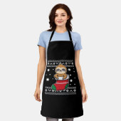 Tablier T-shirt classique de Noël Sloth (Porté)