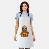 Tablier T-shirt classique Halloween Slote Sloth (Porté)