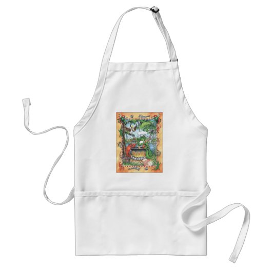 Tablier T-shirt de chef d'Alliagtor (Devant)