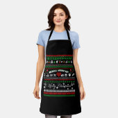 Tablier T-shirt de Christmas (Porté)