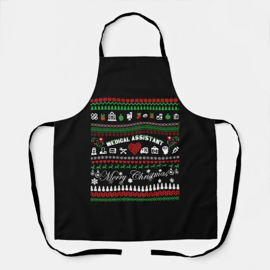 Tablier T-shirt de Christmas (Recto)