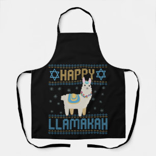 Tablier T-shirt drôle pour Hanukka, fête juive laide et hu