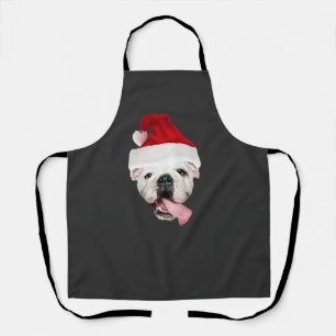 Tablier T-Shirt essentiel Bulldog Santa