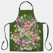 Tablier T-shirt Fleurs Fleurs Fluides Cosmos (Recto)