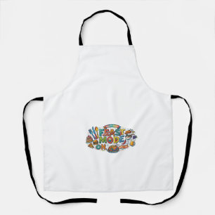 Tablier T-shirt graphique drôle pour gourmands avec Feast