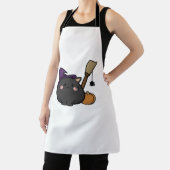 Tablier T-shirt Halloween surdimensionné (Insitu)