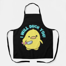 T-shirt I Will Duck You" Drôle Canard avec un cout