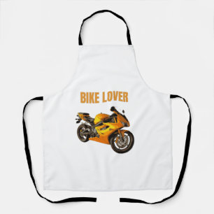 Tablier T-Shirt Moto pour Amateur de Vélo Vêtement pour