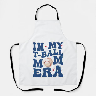 Tablier T-shirt pour la fête des mères Tee-Ball Mom In My 