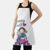 Tablier T-shirt super en poussette - sweatshirt filles (Insitu)