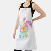 Tablier T-shirt tortue de mer Hawaiian Tie Dye (Insitu)