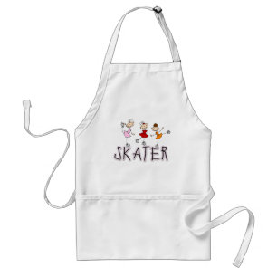 Tablier T-shirts et cadeaux de patineur à figure bâton