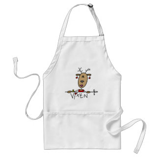 Tablier T-shirts et cadeaux de renne de renarde