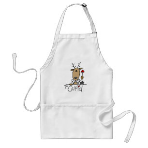 Tablier T-shirts et cadeaux de rennes Cupid