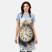 Tablier Tabard à cadran d'horloge Steampunk (Porté)