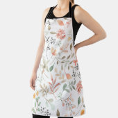 Tablier Tabard à Impression Florale Douce (Insitu)