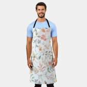 Tablier Tabard à Impression Florale Douce (Porté)