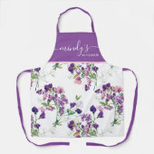 Tablier Tabard à impression intégrale Sweet Pea (Recto)