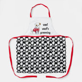 Tablier Tabard à impression totale de Groomer pour chiens (Recto)