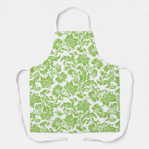Tablier Tabard à imprimé floral et verdure intégral, Grand