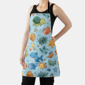 Tablier Tabard Cadeau avec Impression Ocean Air (Insitu)