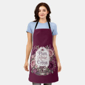 Tablier Tabard Cottage Rose Plum (Porté)