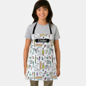 Tablier Tabard d'art à impression personnalisée sur tout l (Insitu)