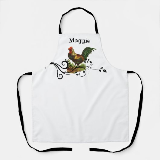 Tablier Tabard de cuisine Coq Country (Recto)