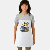 Tablier tabard de cuisine pour chat mignon (Insitu)