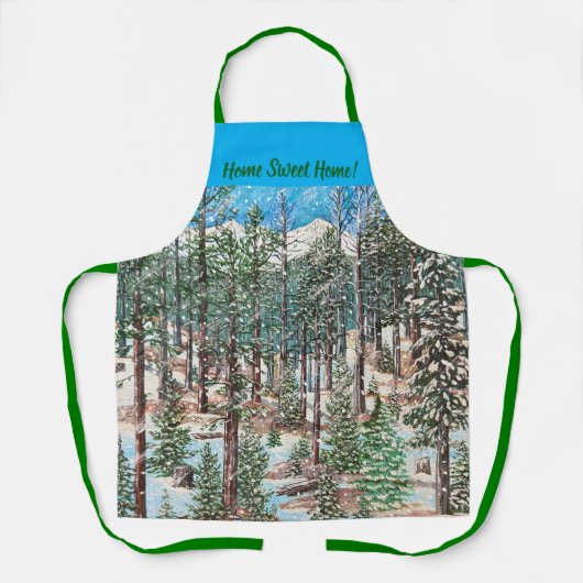 Tablier Tabard de dimanche enneigé (Recto)