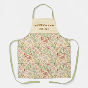 Tablier Tabard de poule personnalisé de ferme