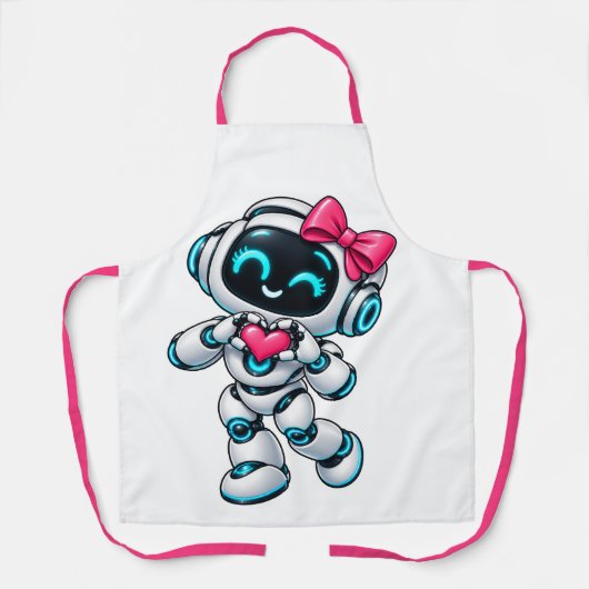 Tablier Tabard de robot IA (Recto)