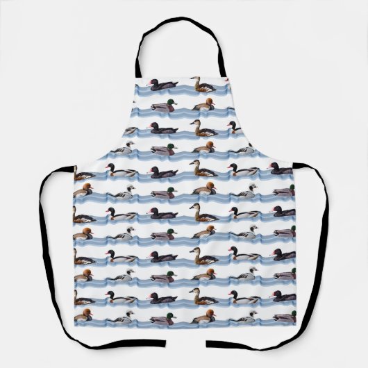 Tablier Tabard D'impression de canards chic (Recto)