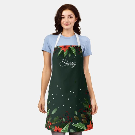 Tablier Tabard Hiver Verts (Porté)