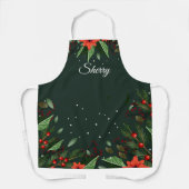 Tablier Tabard Hiver Verts (Recto)