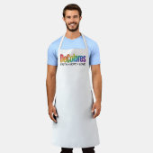Tablier Tabard Imprimé de Partout (Porté)