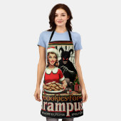 Tablier Tabard Imprimé de Partout (Porté)