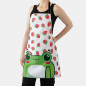 Tablier Tabard Kawaii Grenouille Fraise (Insitu)