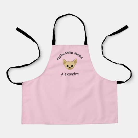 Tablier tabard maman Chihuahua (Recto)