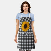 Tablier Tabard Soleil & Tournesols (Porté)