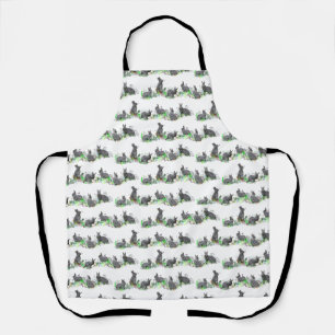 Tablier Tabard tout en impression Prairie de Lapin