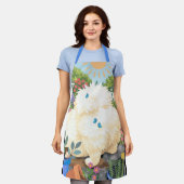 Tablier Tabard tout imprimé ALEXA le Chow (Porté)